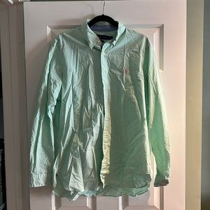Ralph Lauren 100% Cotton Stretch Button Up